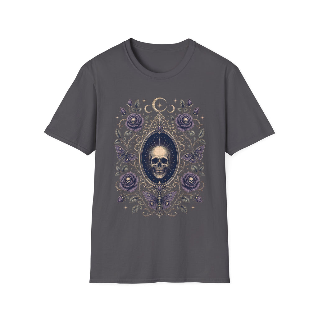 Moths Roses The Witch's Mirror T-Shirt