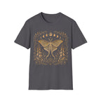 Celestial Luna Moth & Moon Phases T-Shirt