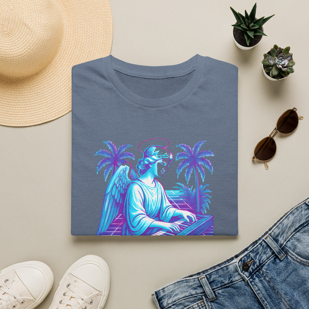Neon Angel Pianist T-Shirt