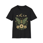 Moon Phases Celestial Luna Moth T-Shirt
