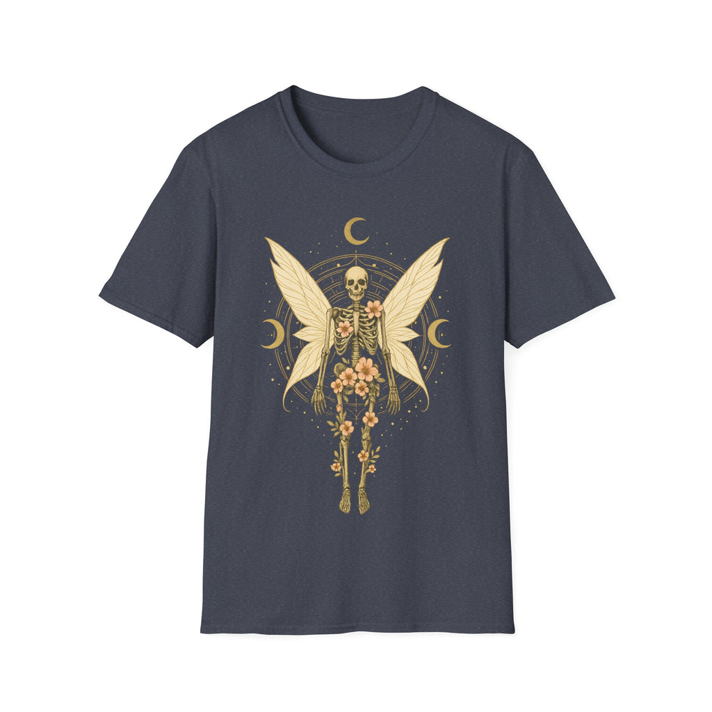 Gothic Fairycore Celestial Fairy Skeleton T-Shirt
