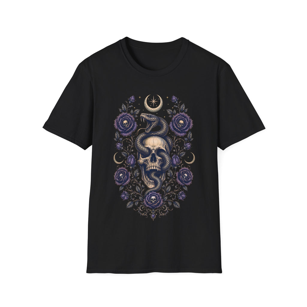 Midnight Serpent Bloom T-Shirt