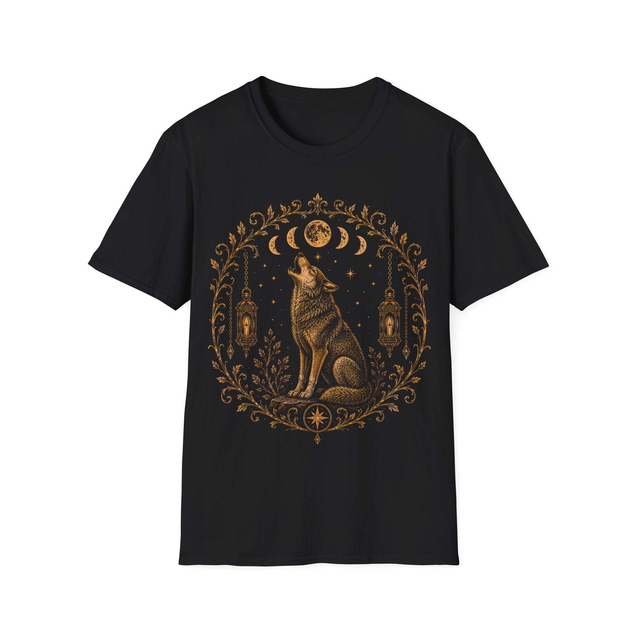 Mystic Howling Wolf T-Shirt