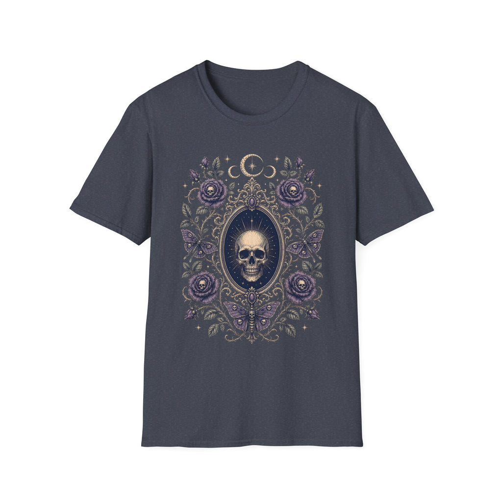 Moths Roses The Witch's Mirror T-Shirt