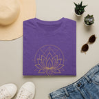 Golden lotus mandala T-Shirt