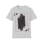 Queen Of Hearts Vampire Playing Card T-Shirt