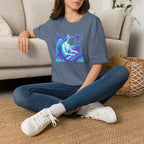 Neon Angel Pianist T-Shirt