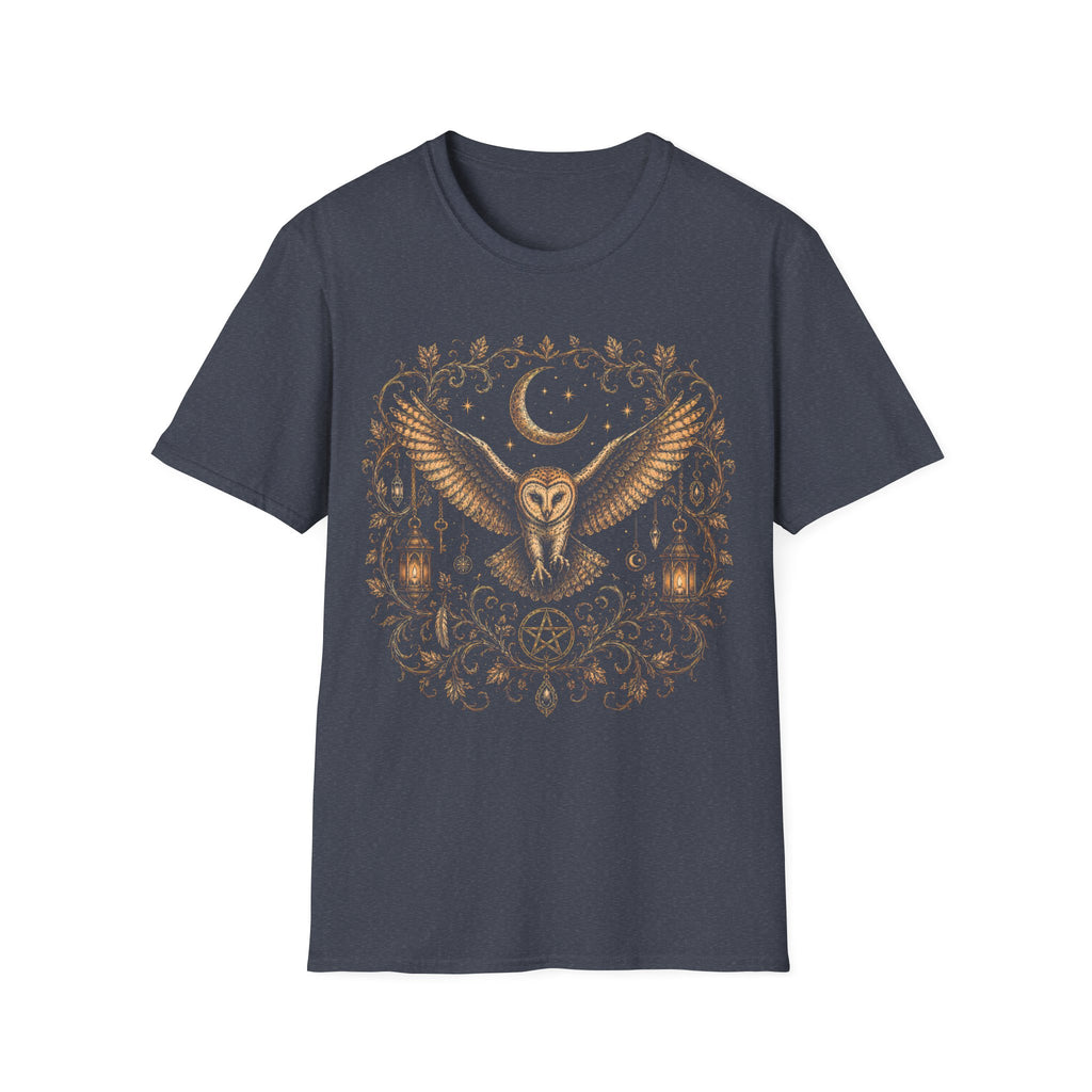 Occult Art Mystic Flying Owl T-Shirt