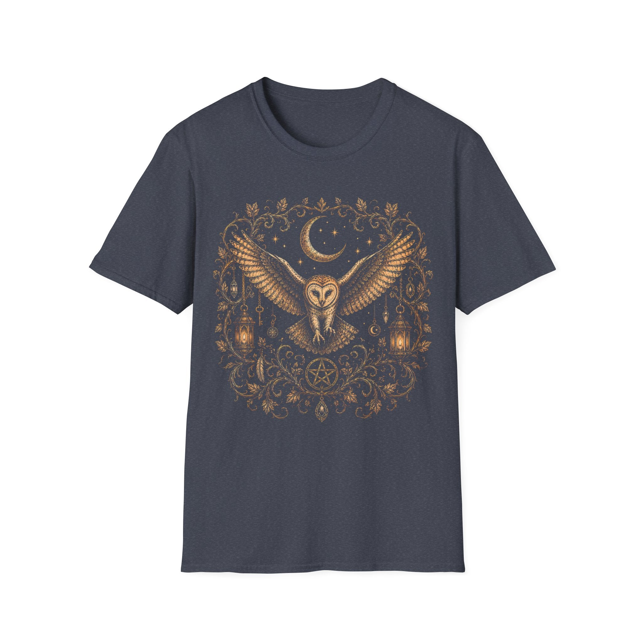 Occult Art Mystic Flying Owl T-Shirt