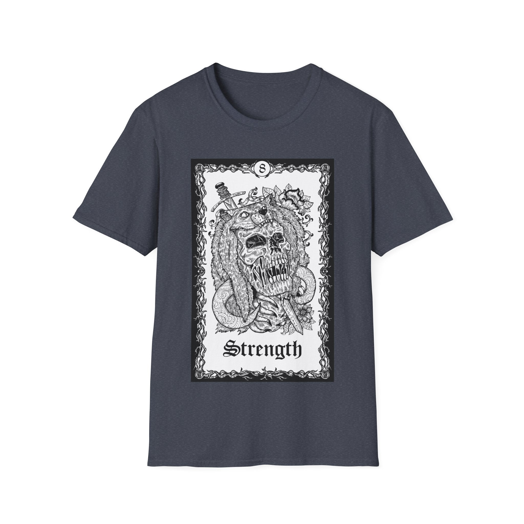 Strength Tarot Card T-Shirt