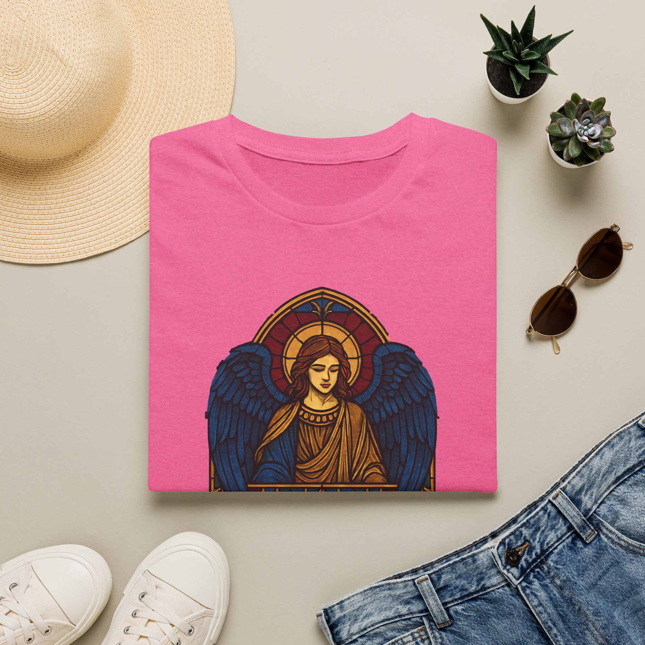 Stained Glass Angel T-Shirt