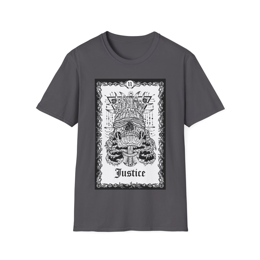 The Justice Tarot Card T-Shirt