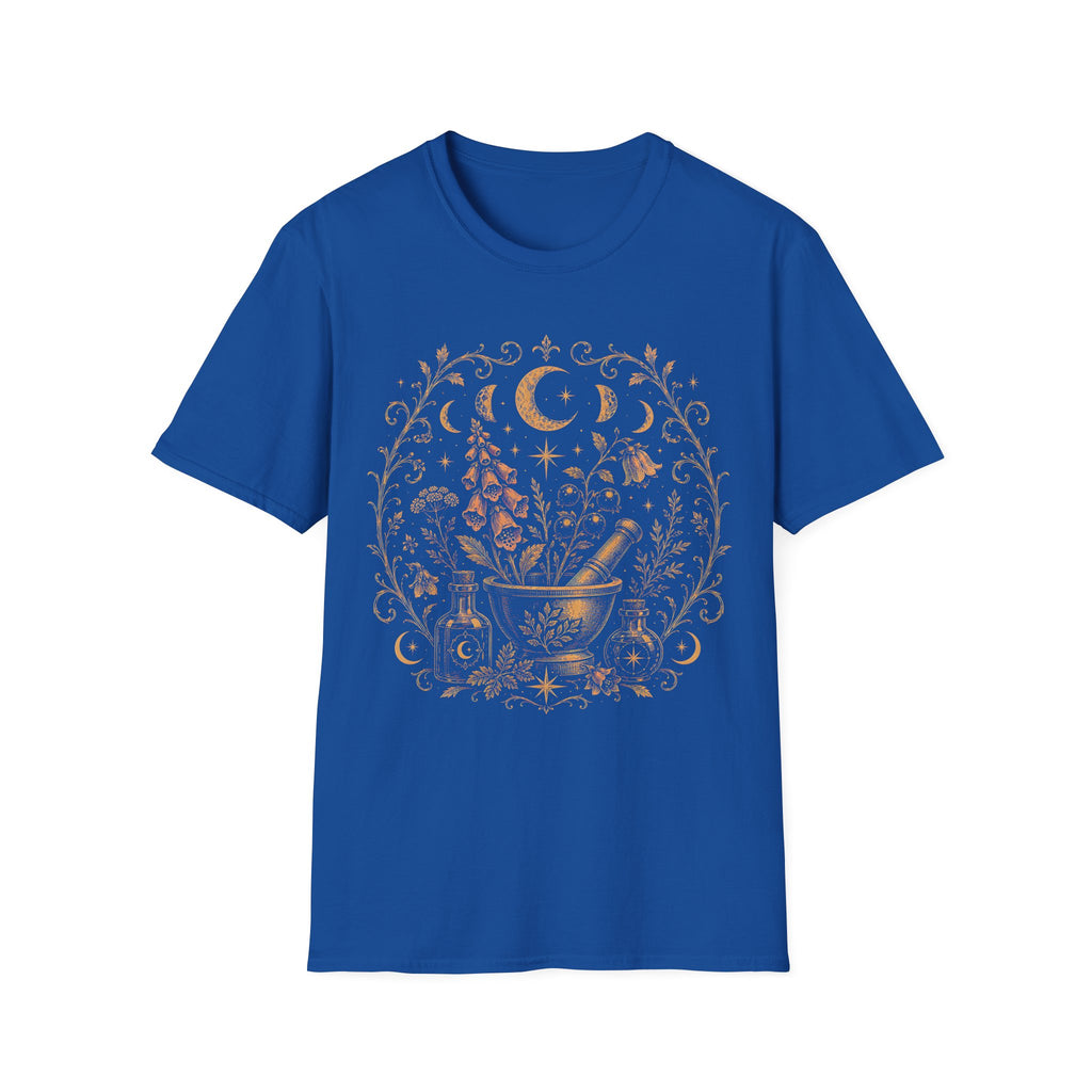 Vintage Apothecary Art Herbal Alchemy T-Shirt