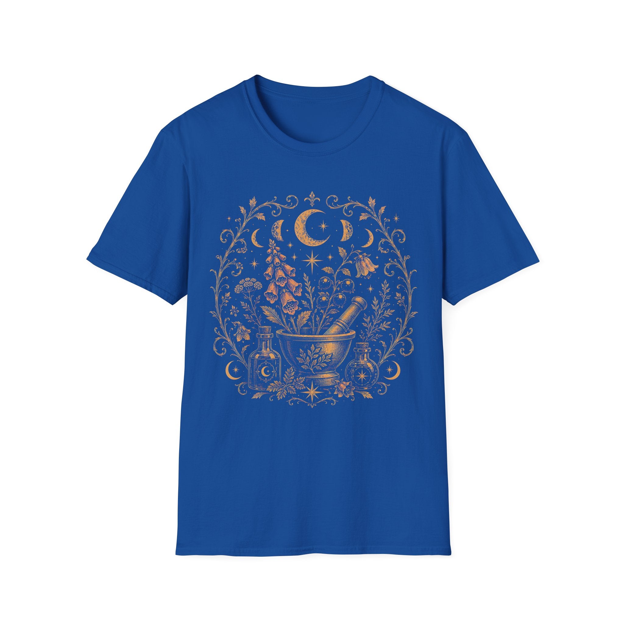 Vintage Apothecary Art Herbal Alchemy T-Shirt