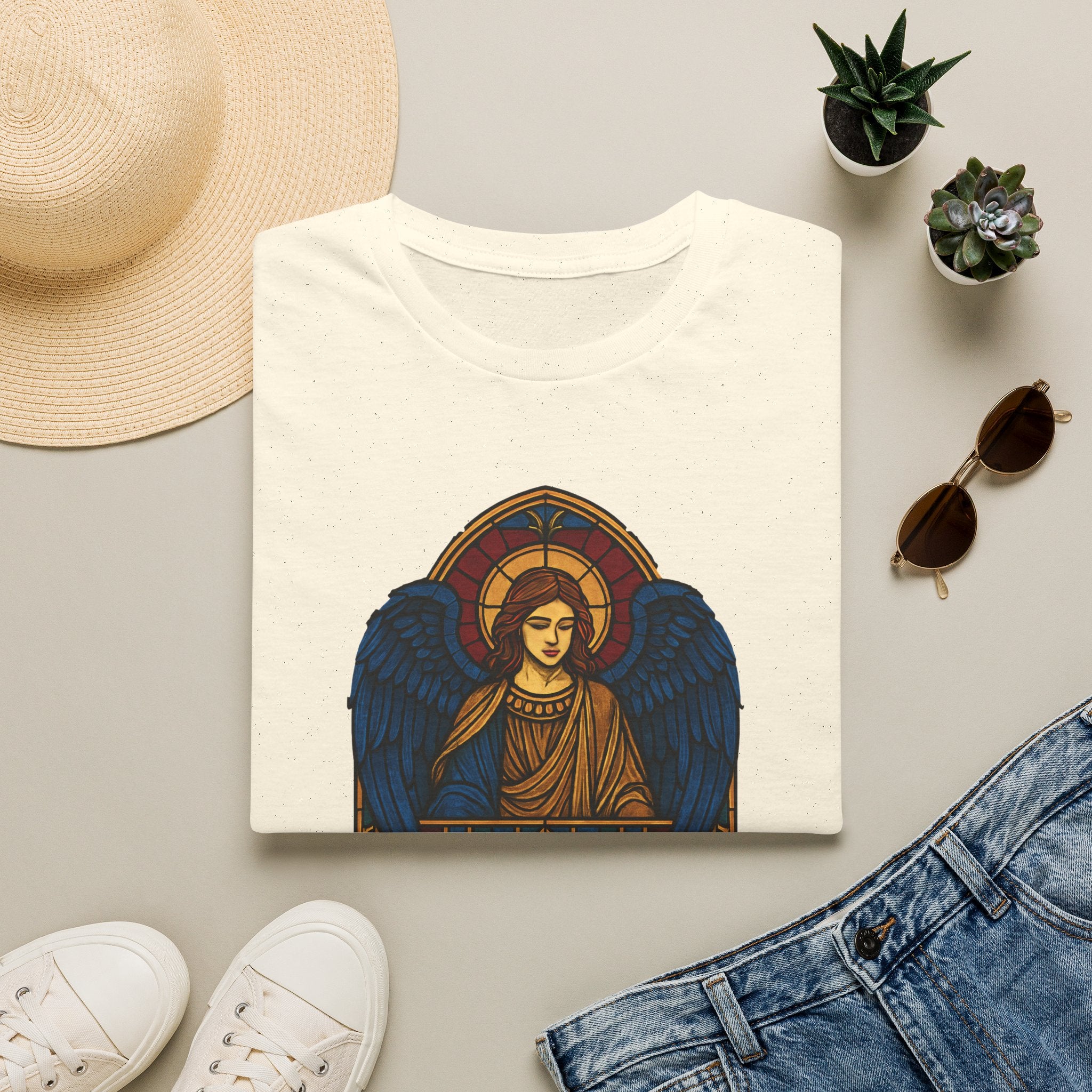 Stained Glass Angel T-Shirt
