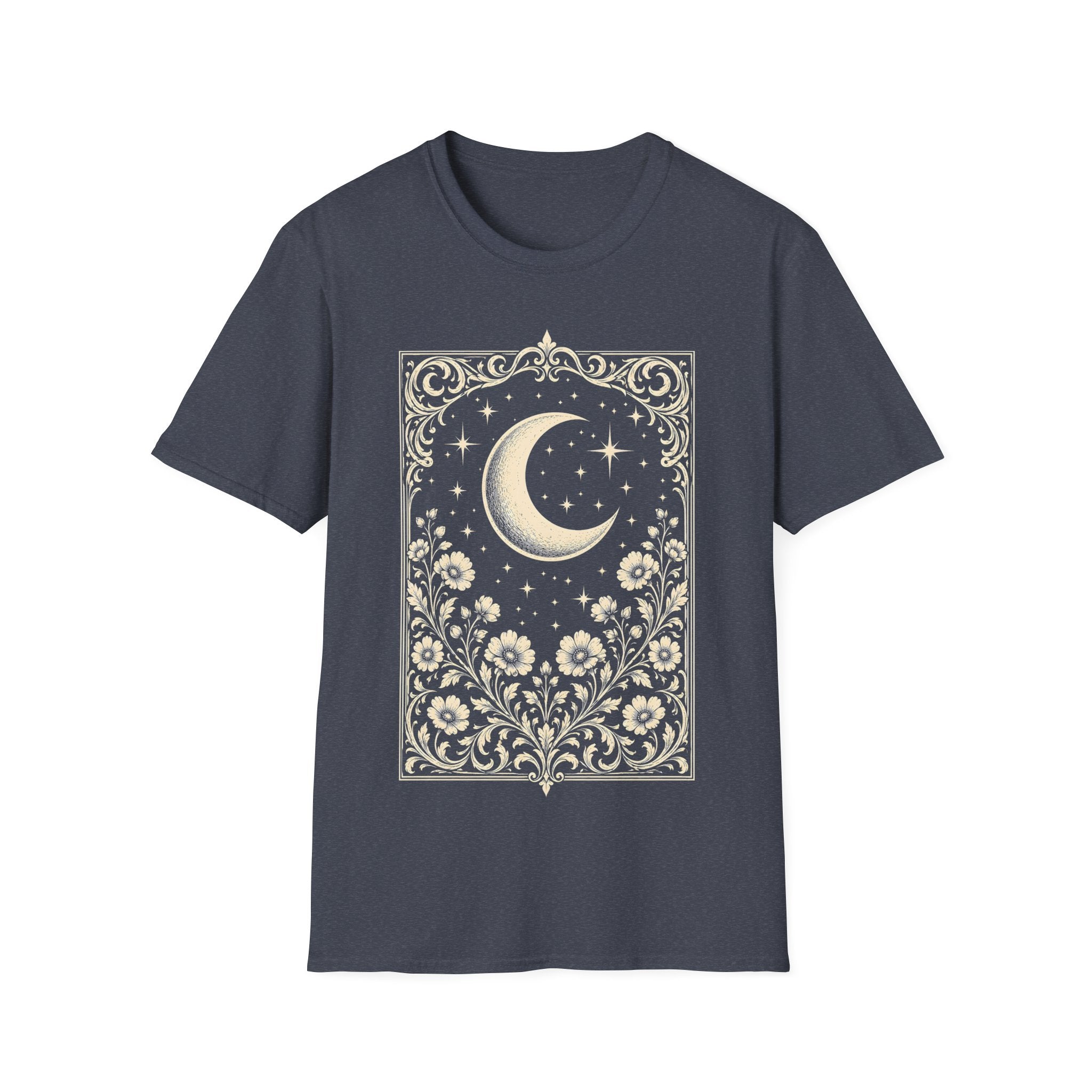 Moonlit Wildflowers Floral T-Shirt