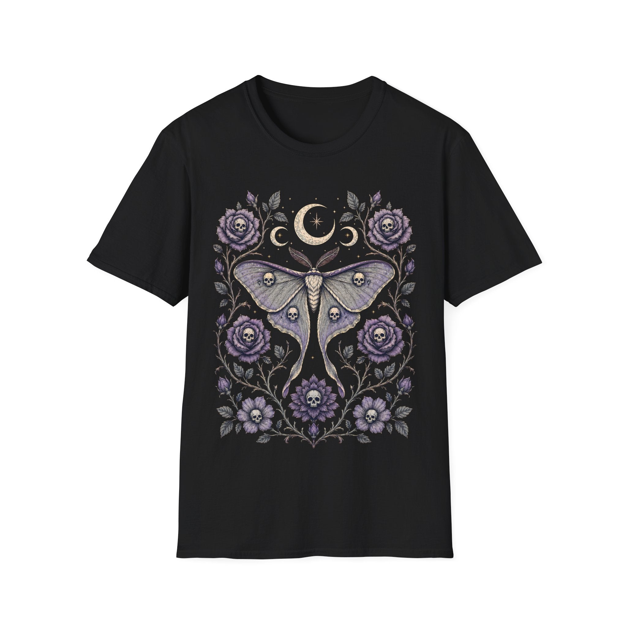 Moonlit Death Moth Queen T-Shirt