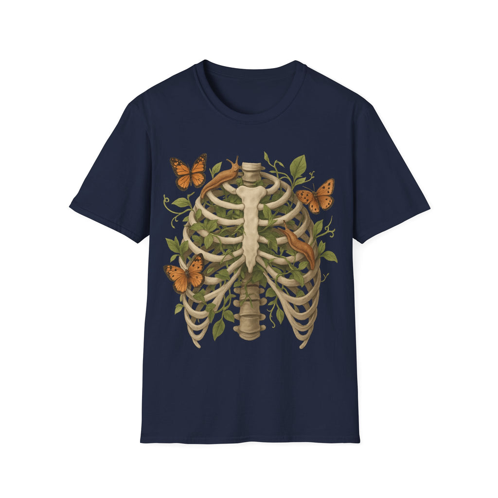 Whimsical Forestcore Ribcage T-Shirt