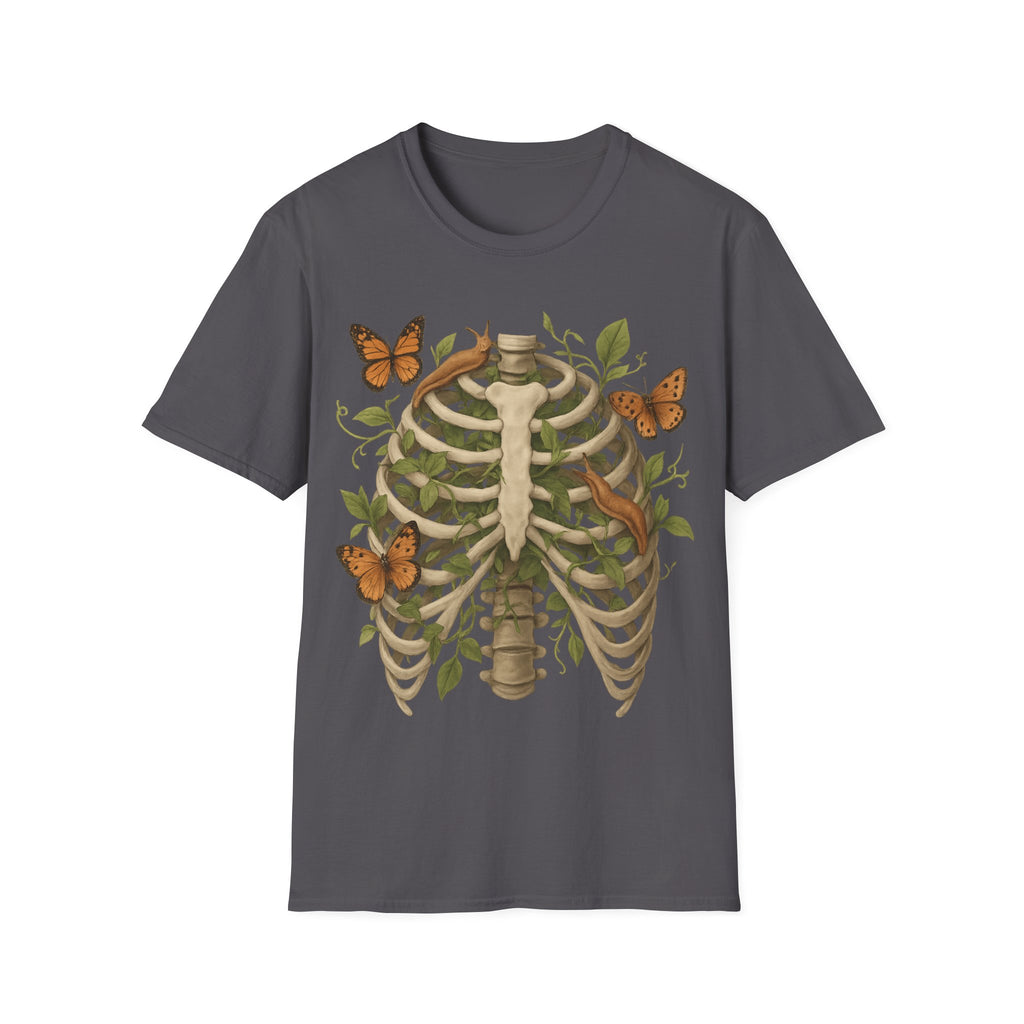 Whimsical Forestcore Ribcage T-Shirt