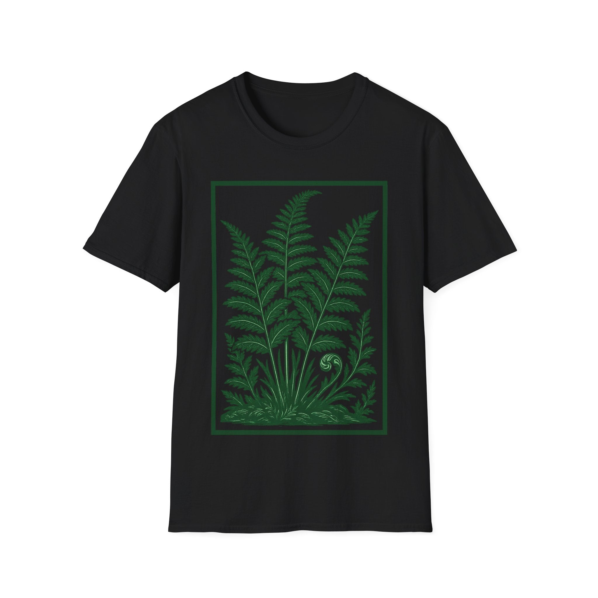 Vintage Botanical Forest Ferns T-Shirt