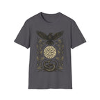 Norse Raven & Serpent Vegvisir T-Shirt