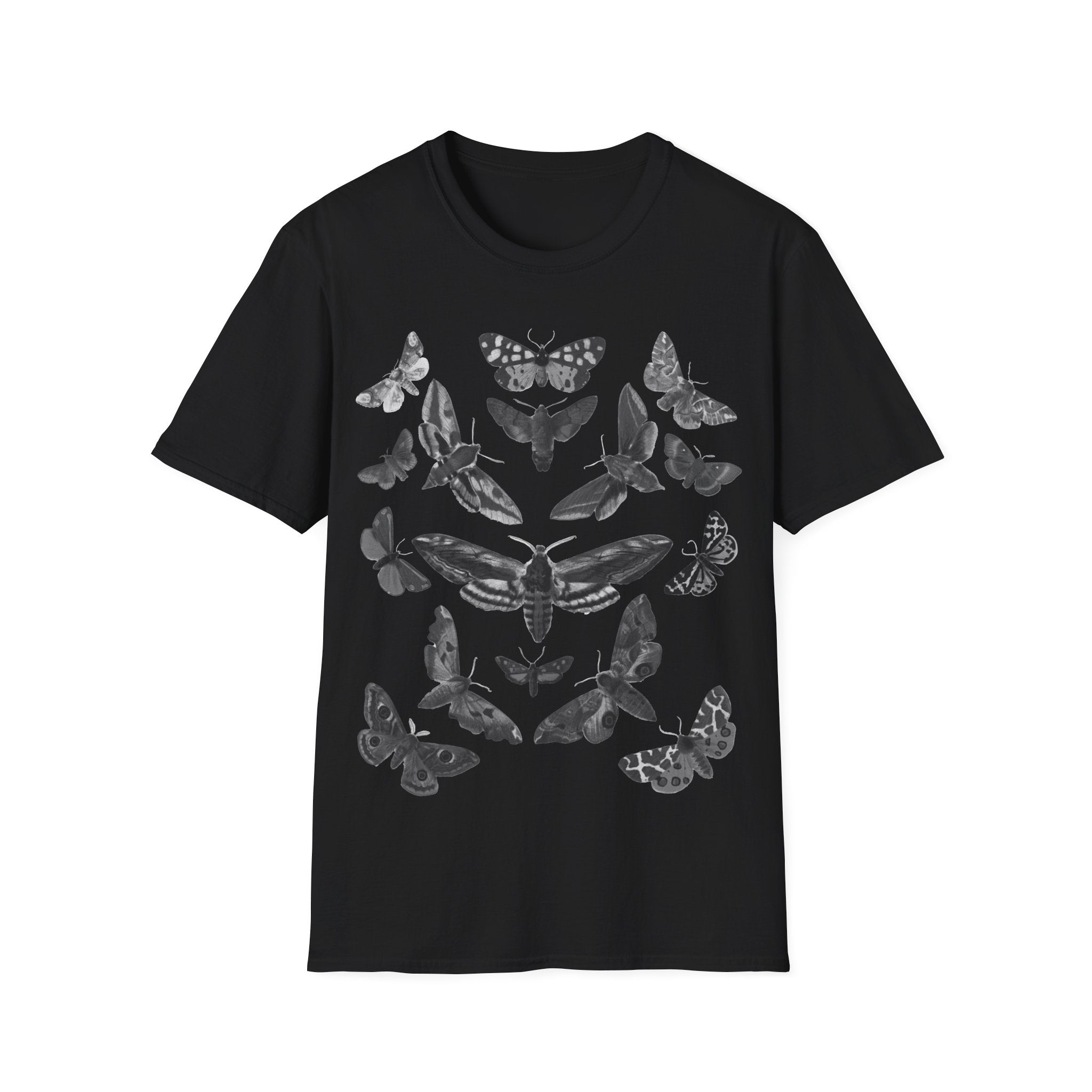 Vintage Gothic Moth Collection T-Shirt