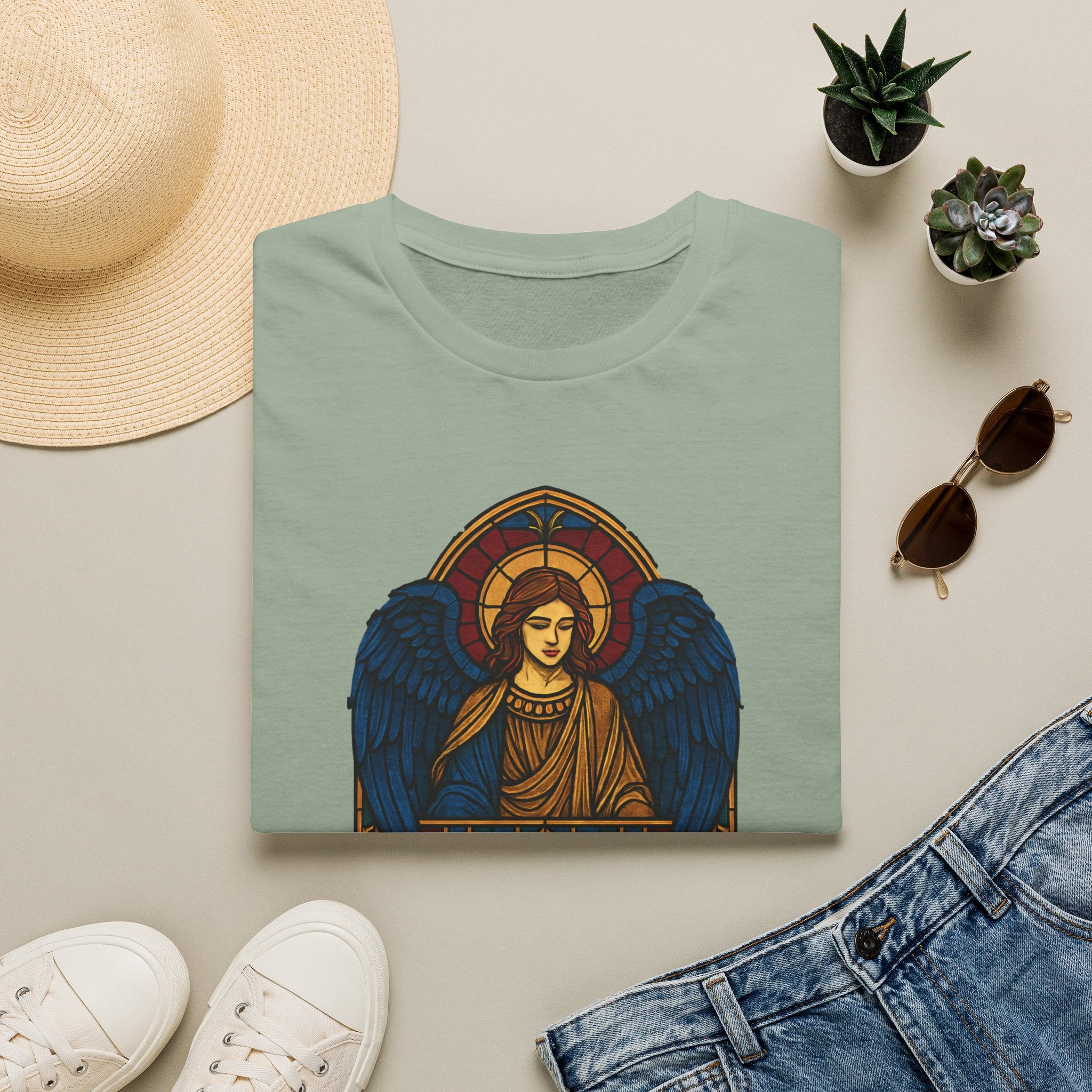 Stained Glass Angel T-Shirt