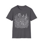 Wild Herbs Collection Antique Botanical Illustration T-Shirt
