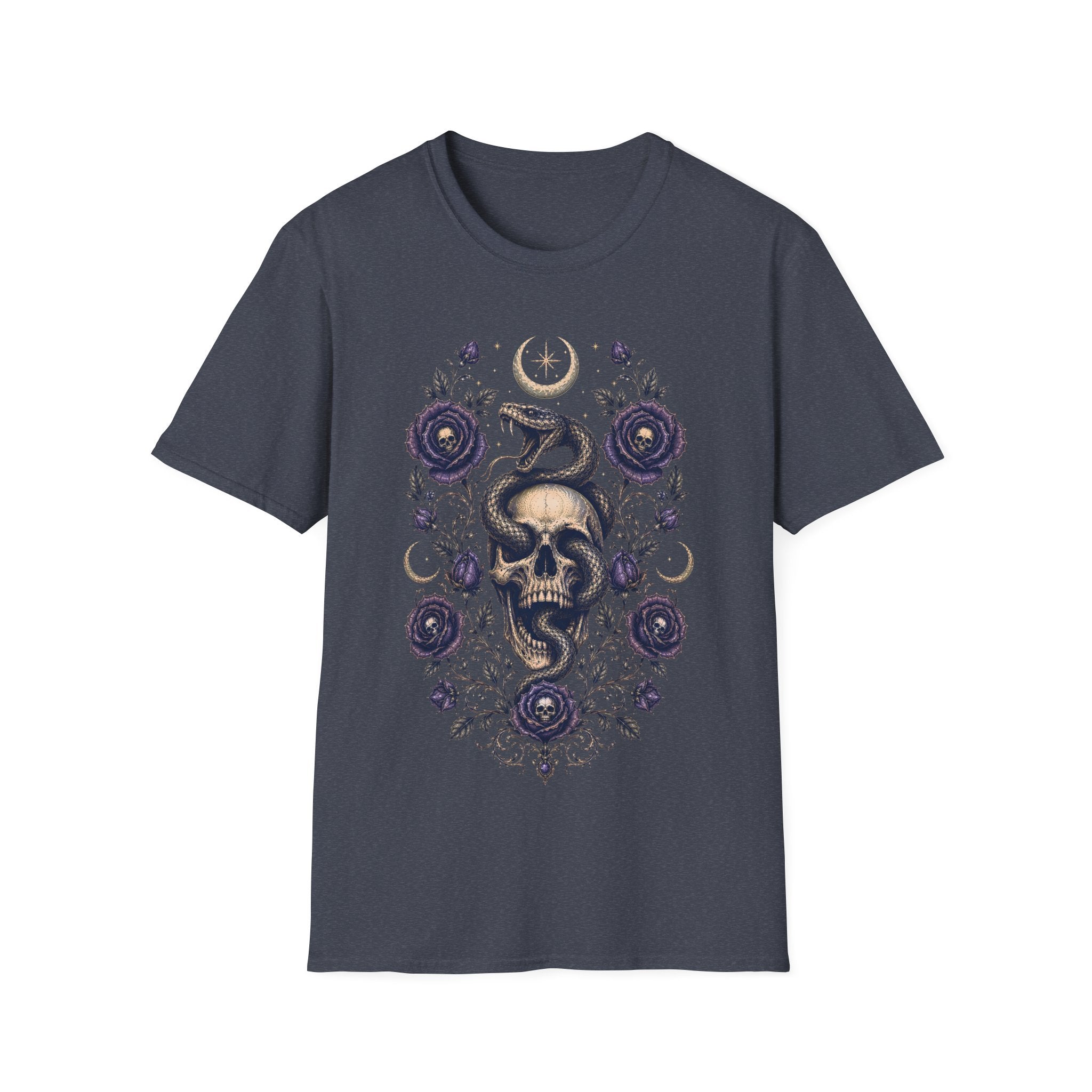 Midnight Serpent Bloom T-Shirt