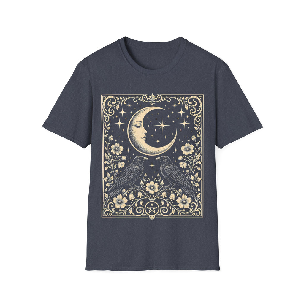 Moonlit Ravens Pentacle T-Shirt