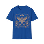 Celestial Luna Moth & Moon Phases T-Shirt
