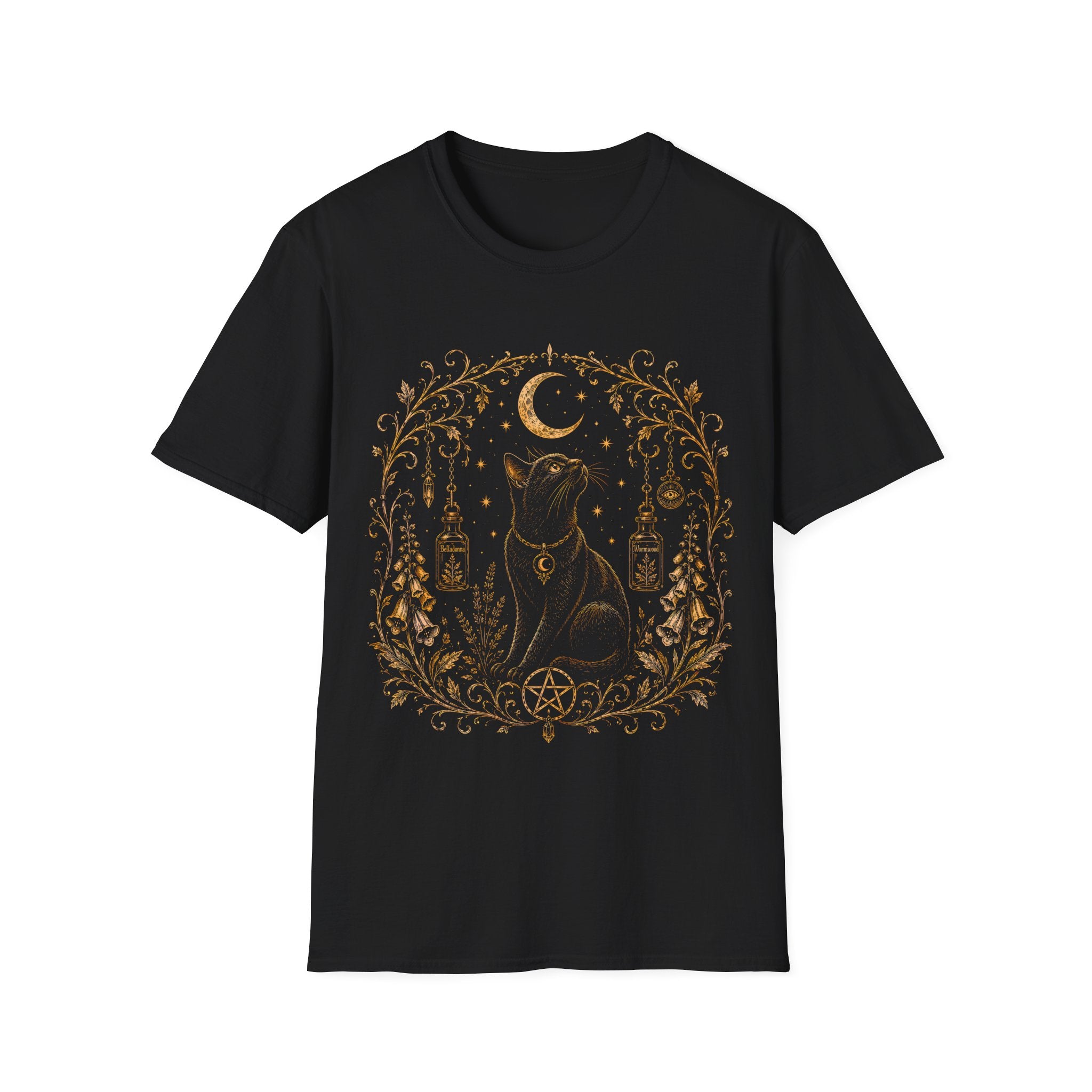 Mystic Cat Familiar T-Shirt