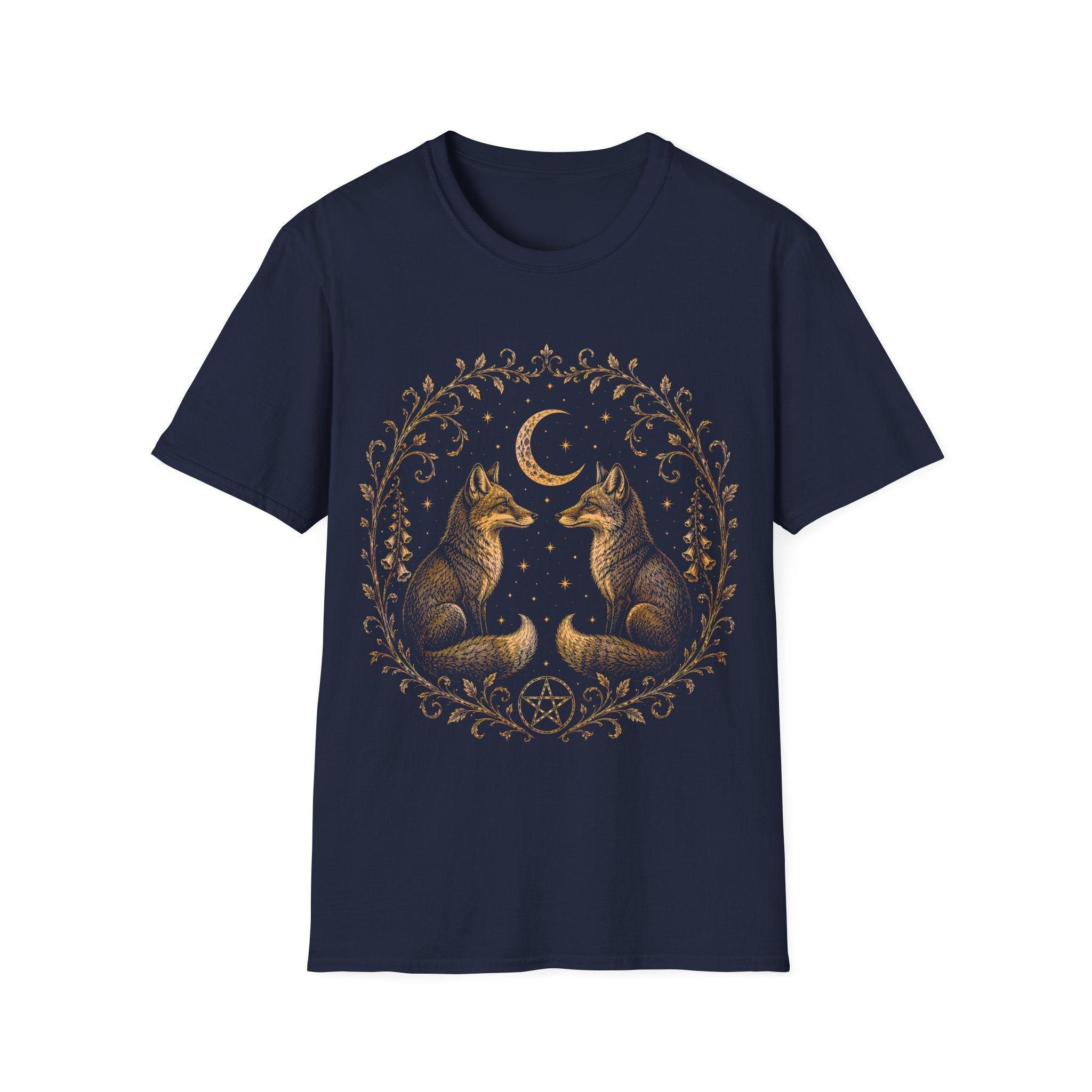 Mystical Twin Foxes T-Shirt