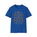 Celestial Skull Rose Bouquet T-Shirt