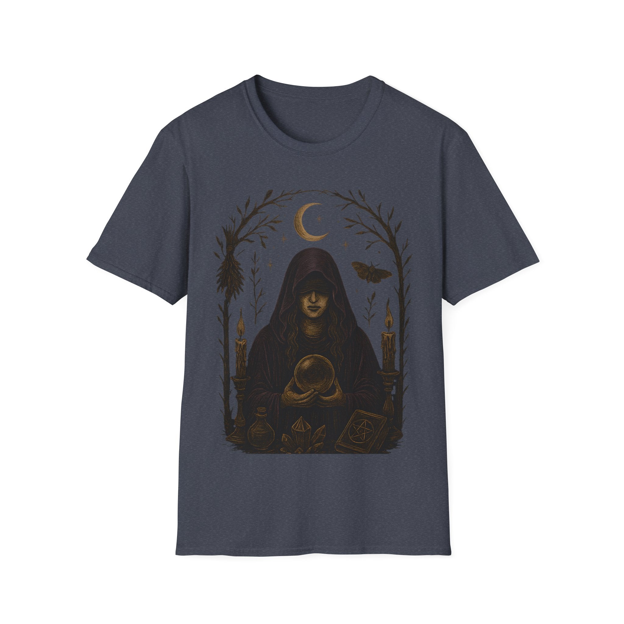 Mystical Veiled Witch Oracle T-Shirt