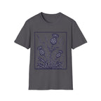 Wild Thistles And Meadow Grasses Antique Botanical T-Shirt