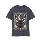 Witchcore Moonlit Black Cat T-Shirt