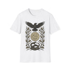 Norse Raven & Serpent Vegvisir T-Shirt
