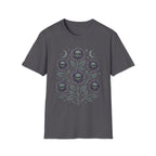 Celestial Skull Rose Bouquet T-Shirt