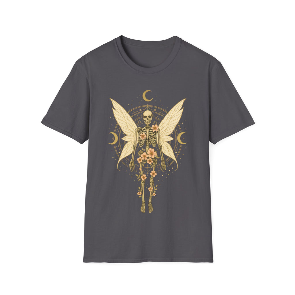 Gothic Fairycore Celestial Fairy Skeleton T-Shirt
