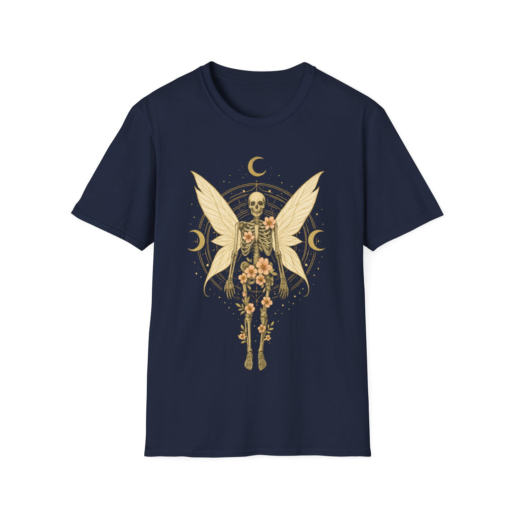 Gothic Fairycore Celestial Fairy Skeleton T-Shirt