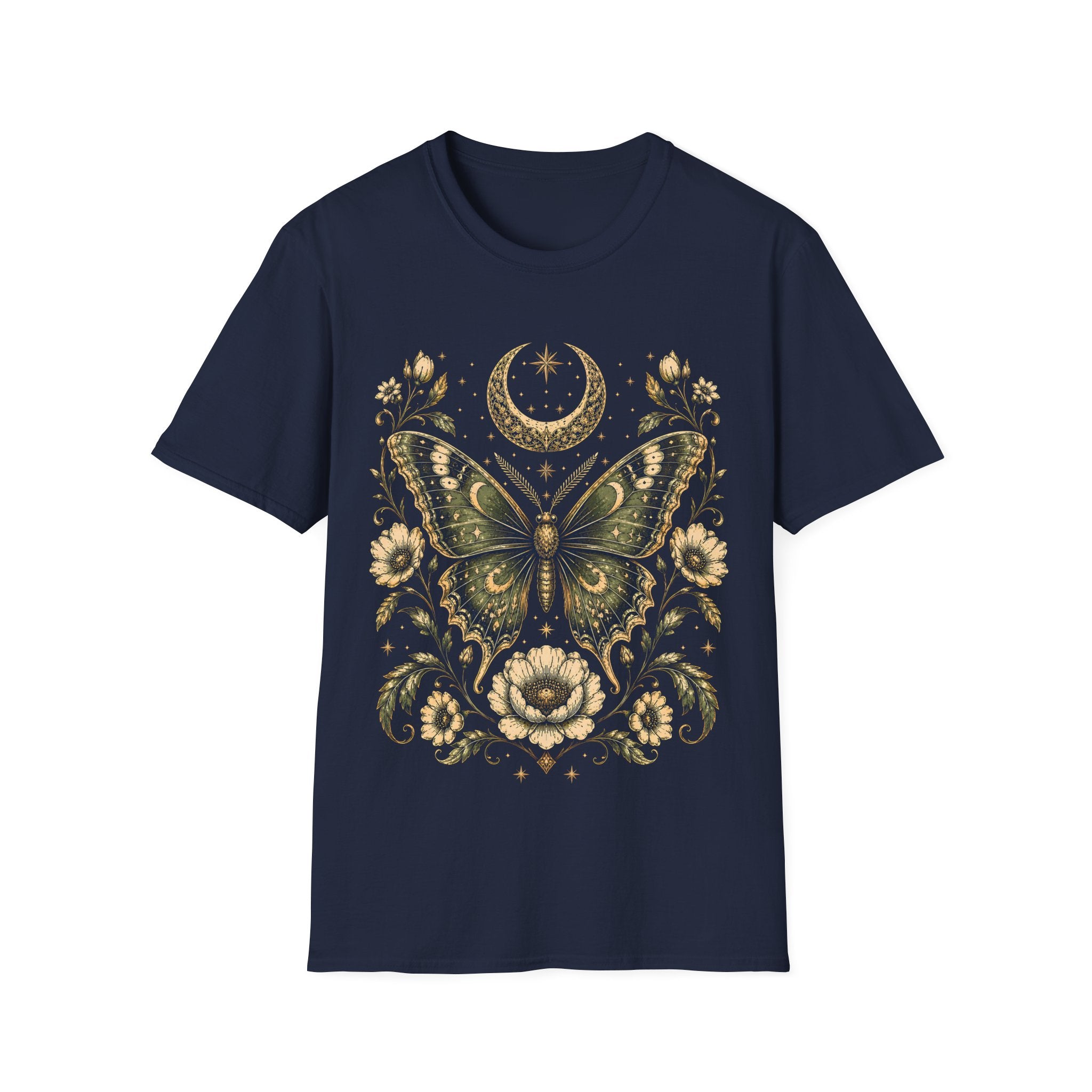 Night Bloom Butterfly T-Shirt