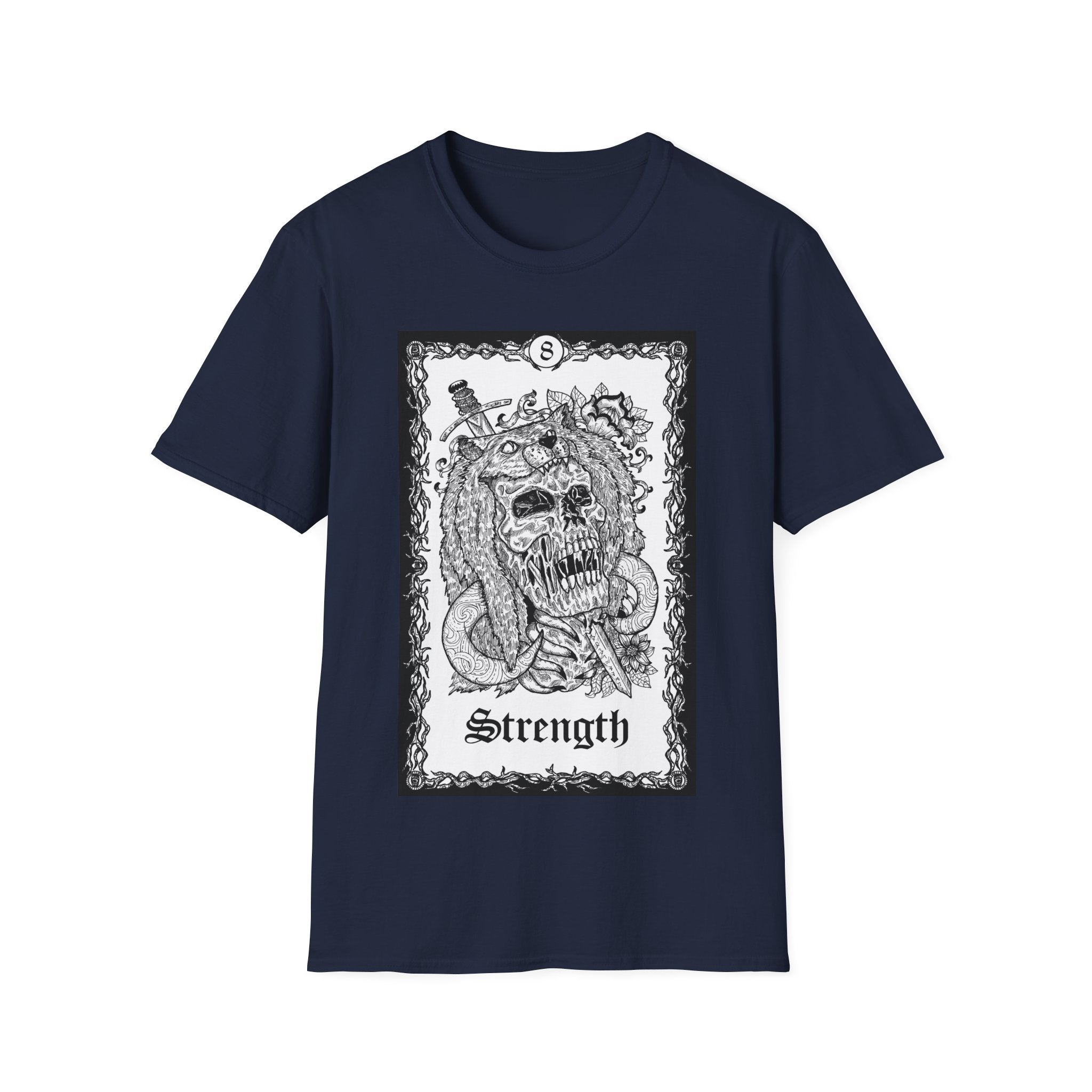 Strength Tarot Card T-Shirt