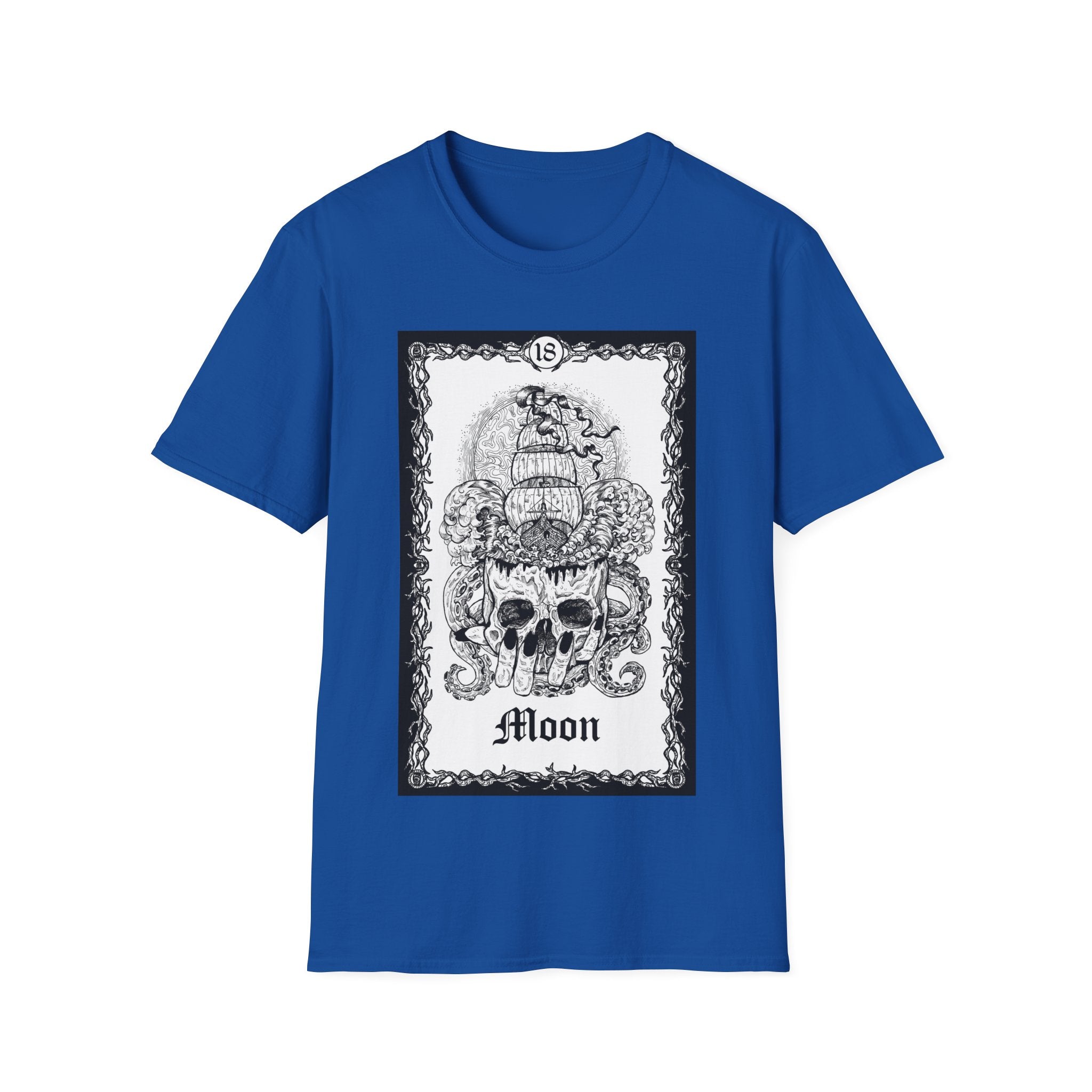 The Moon Tarot Card T-Shirt