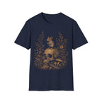 Woodland Mouse Skull Forestcore Aesthetics T-Shirt