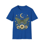 Dreamy Vintage Botanical Moth T-Shirt