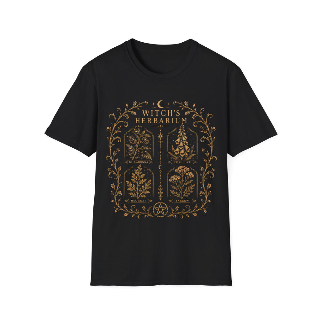 Vintage Witch's Herbarium Collection T-Shirt