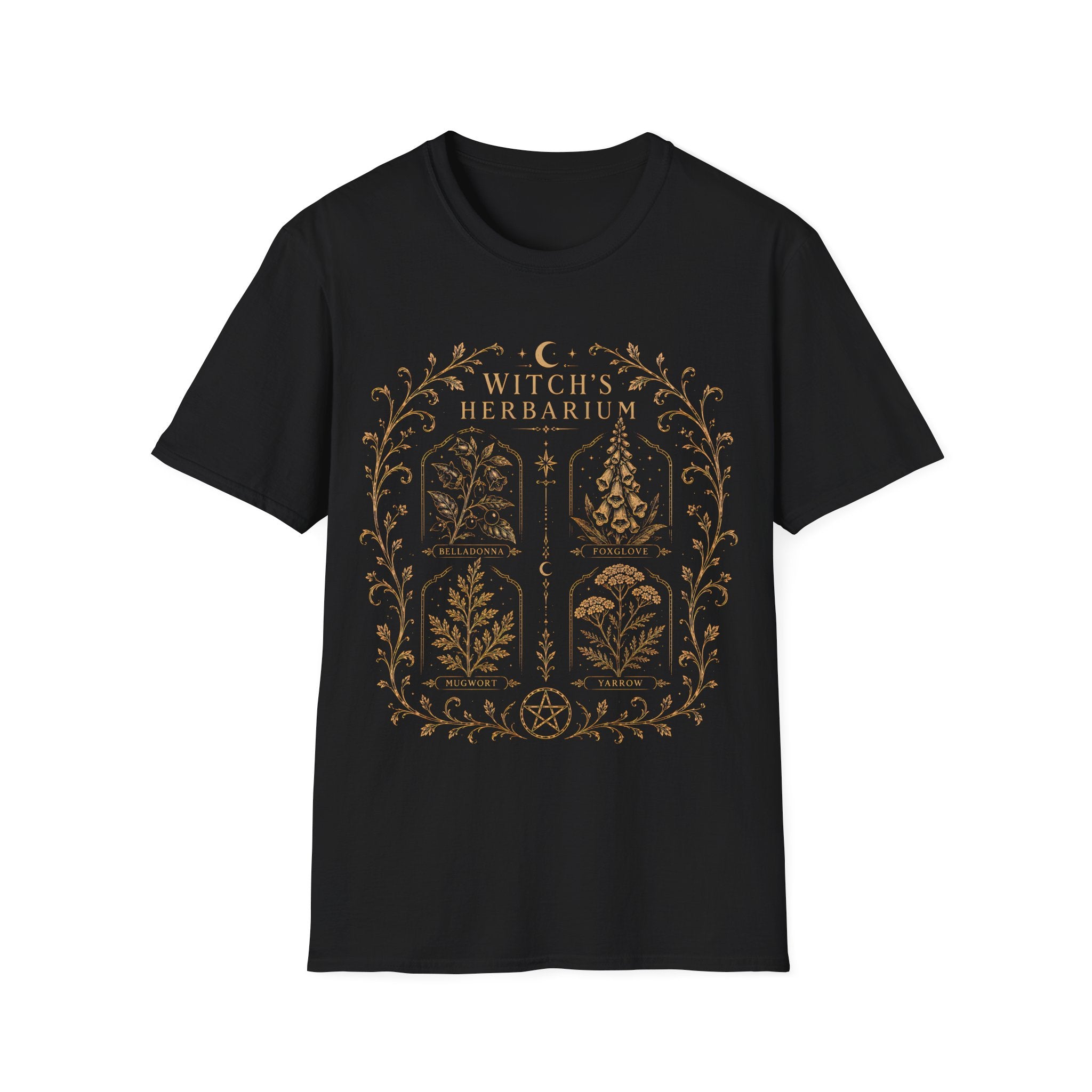Vintage Witch's Herbarium Collection T-Shirt