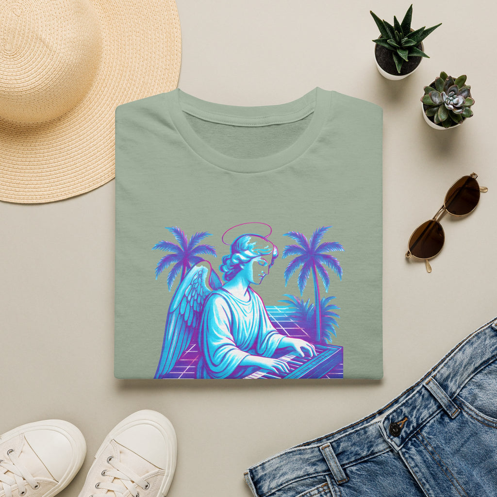 Neon Angel Pianist T-Shirt