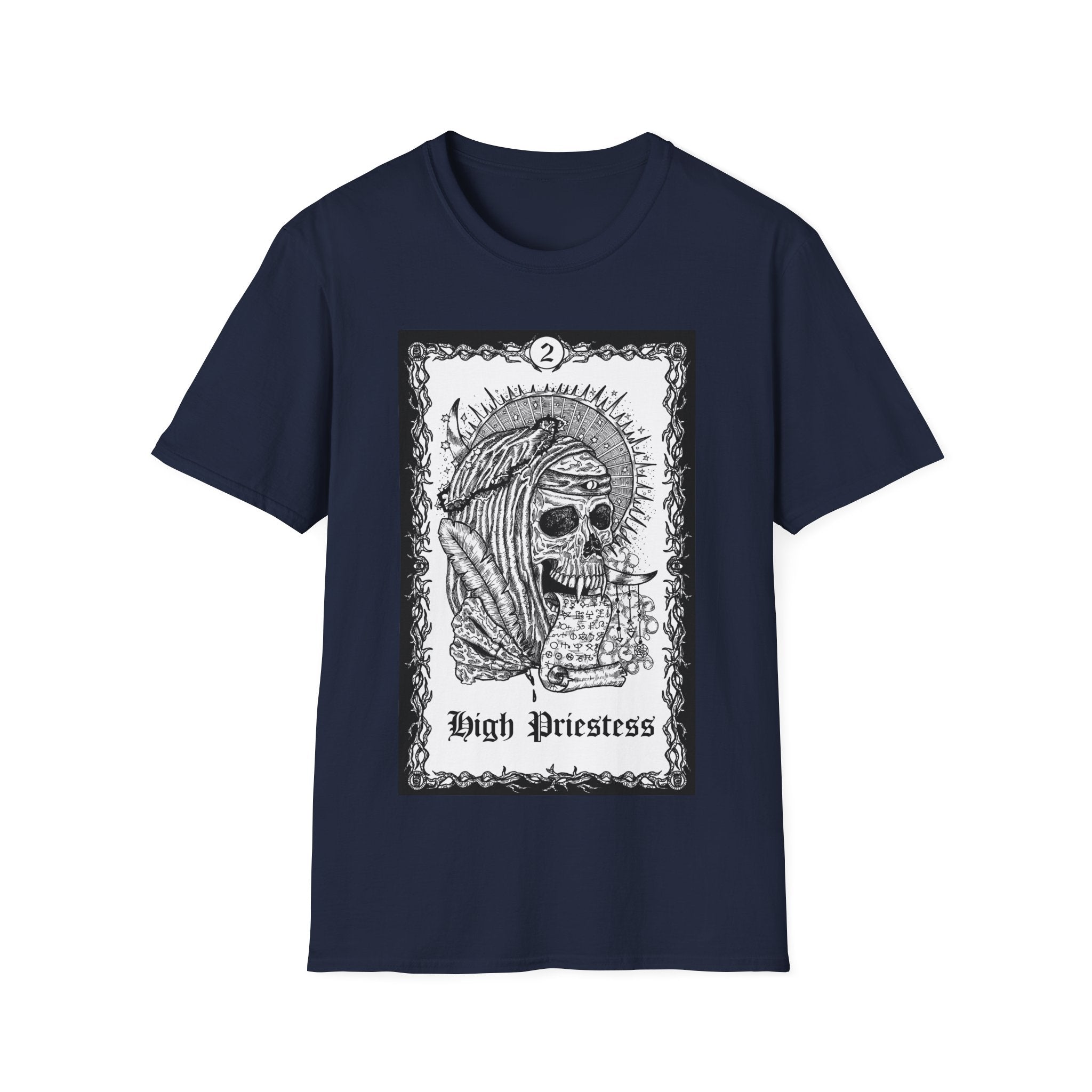 The High Priestess Tarot Card T-Shirt